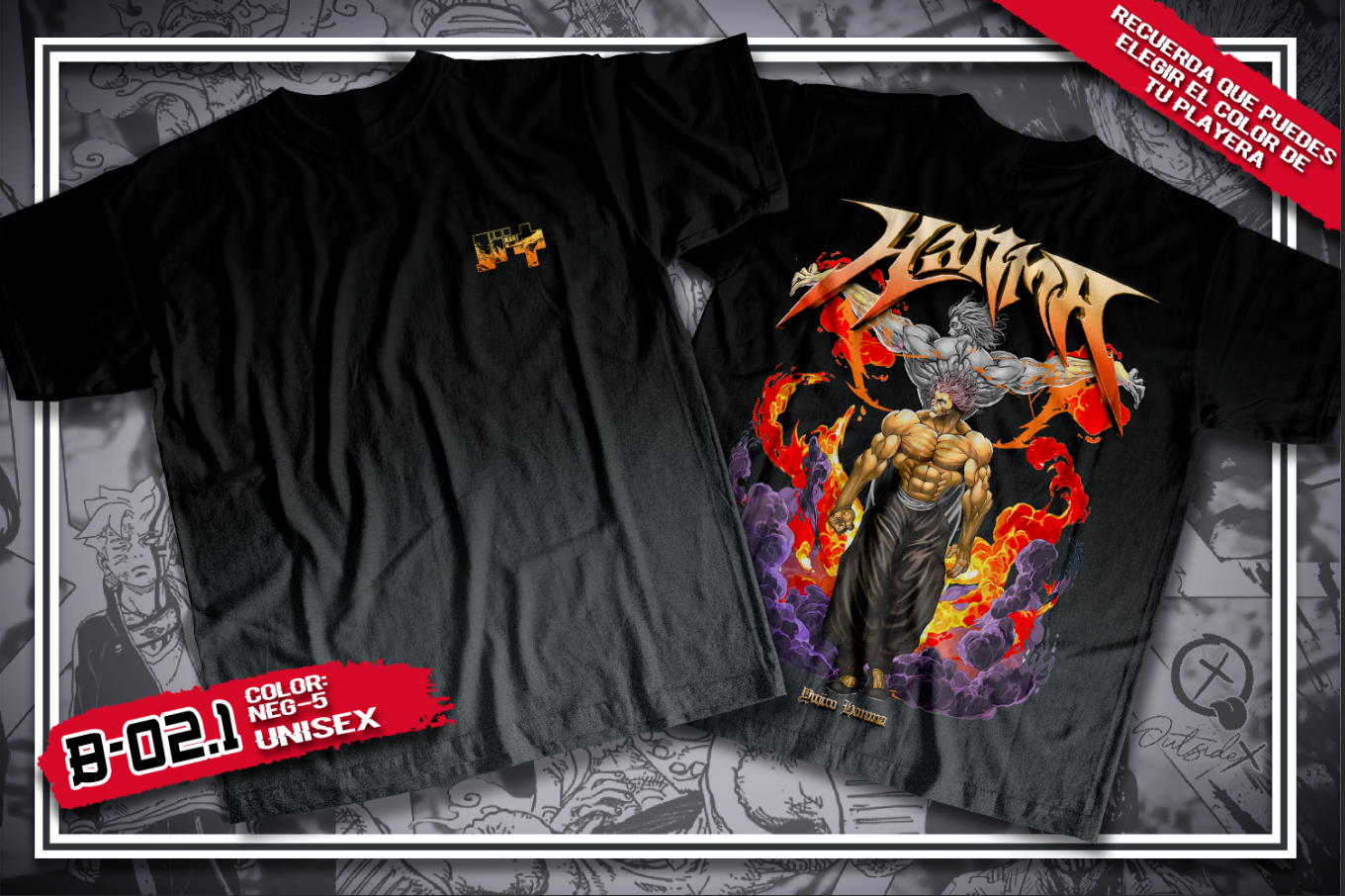 CAMISETA HANMA