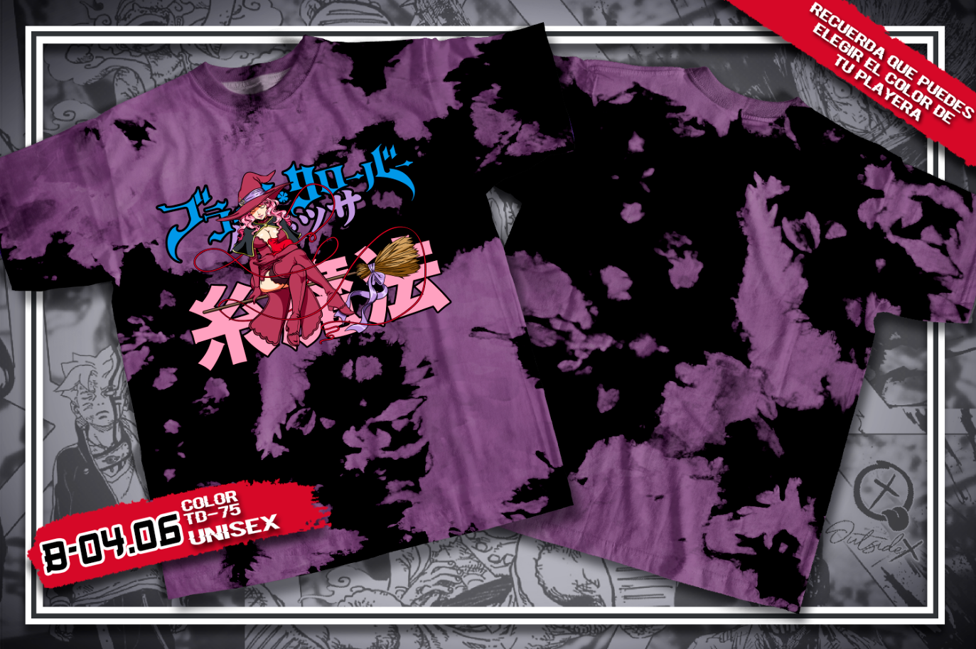 CAMISETA BLACK CLOVER