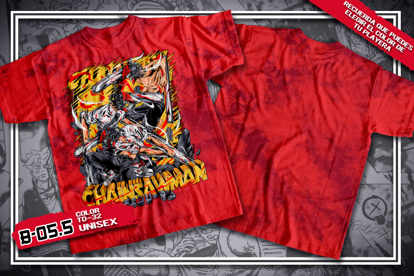 CAMISETA DENJI CHAINSAW
