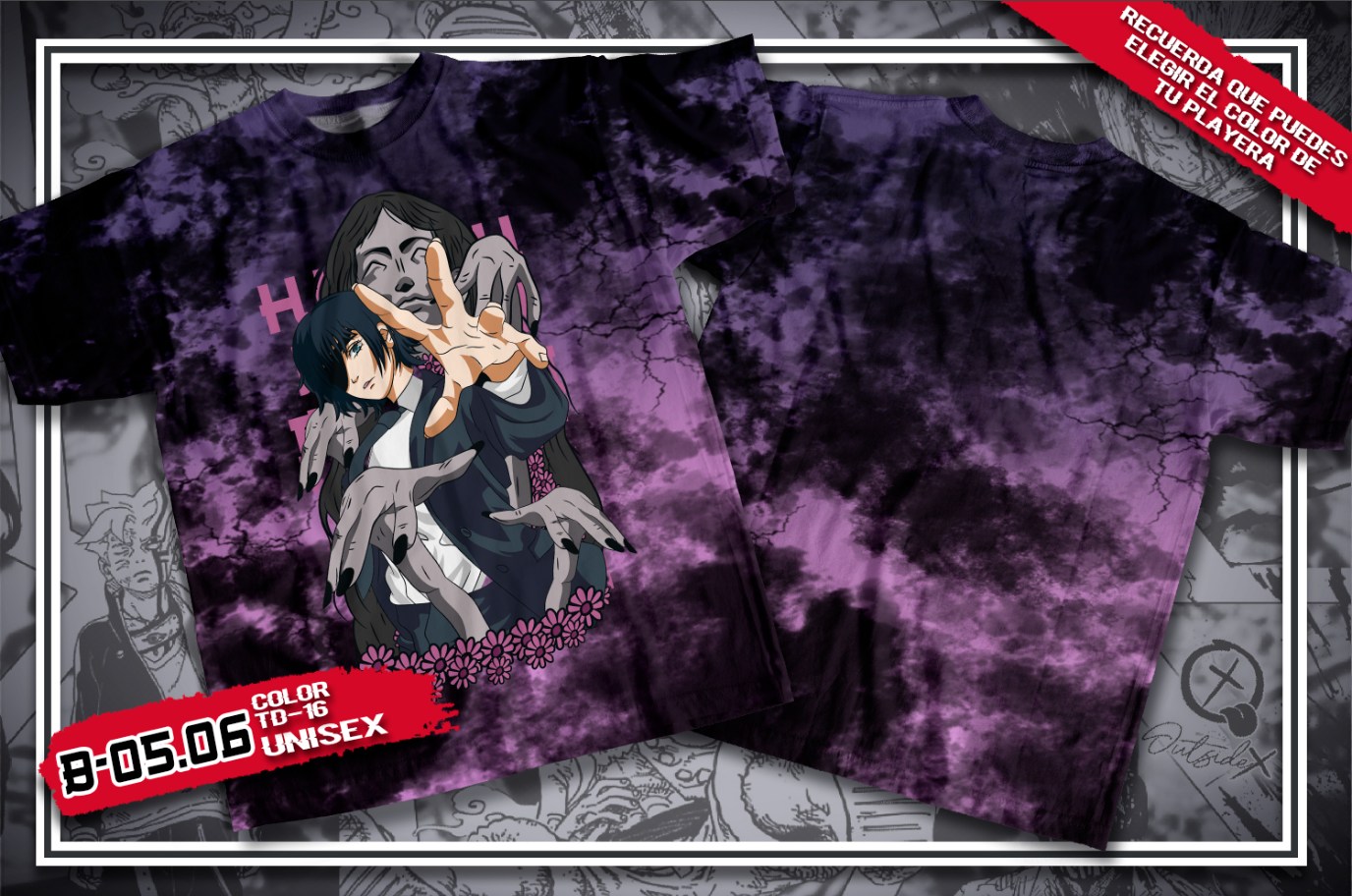 CAMISETA HIMENO CHAINSAW MAN
