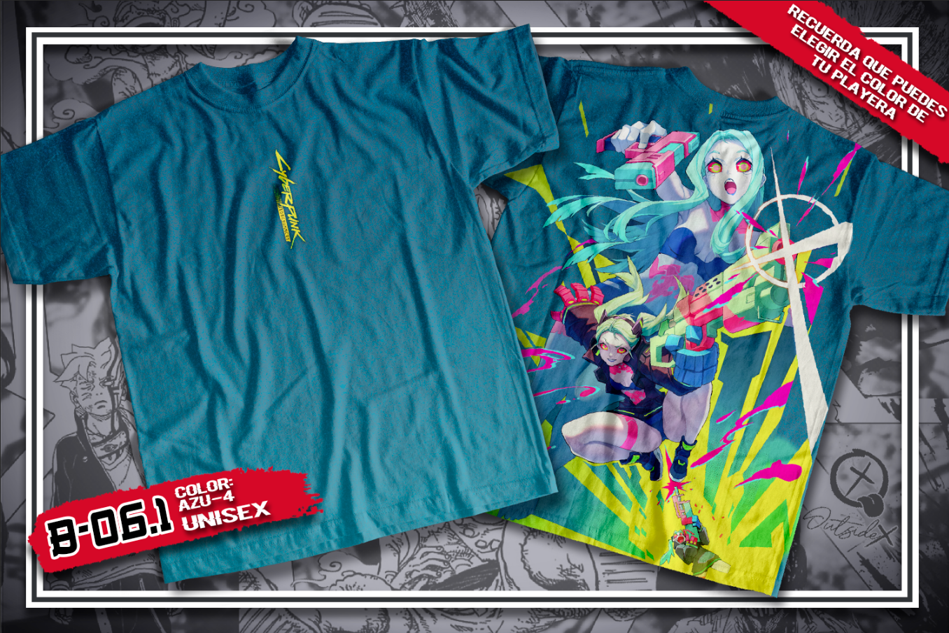 CAMISETA CYBERPUNK