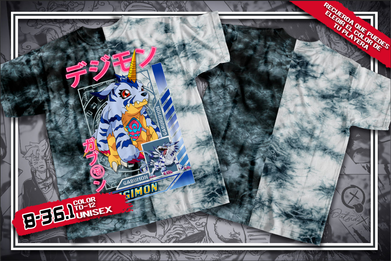 CAMISETA DIGIMON