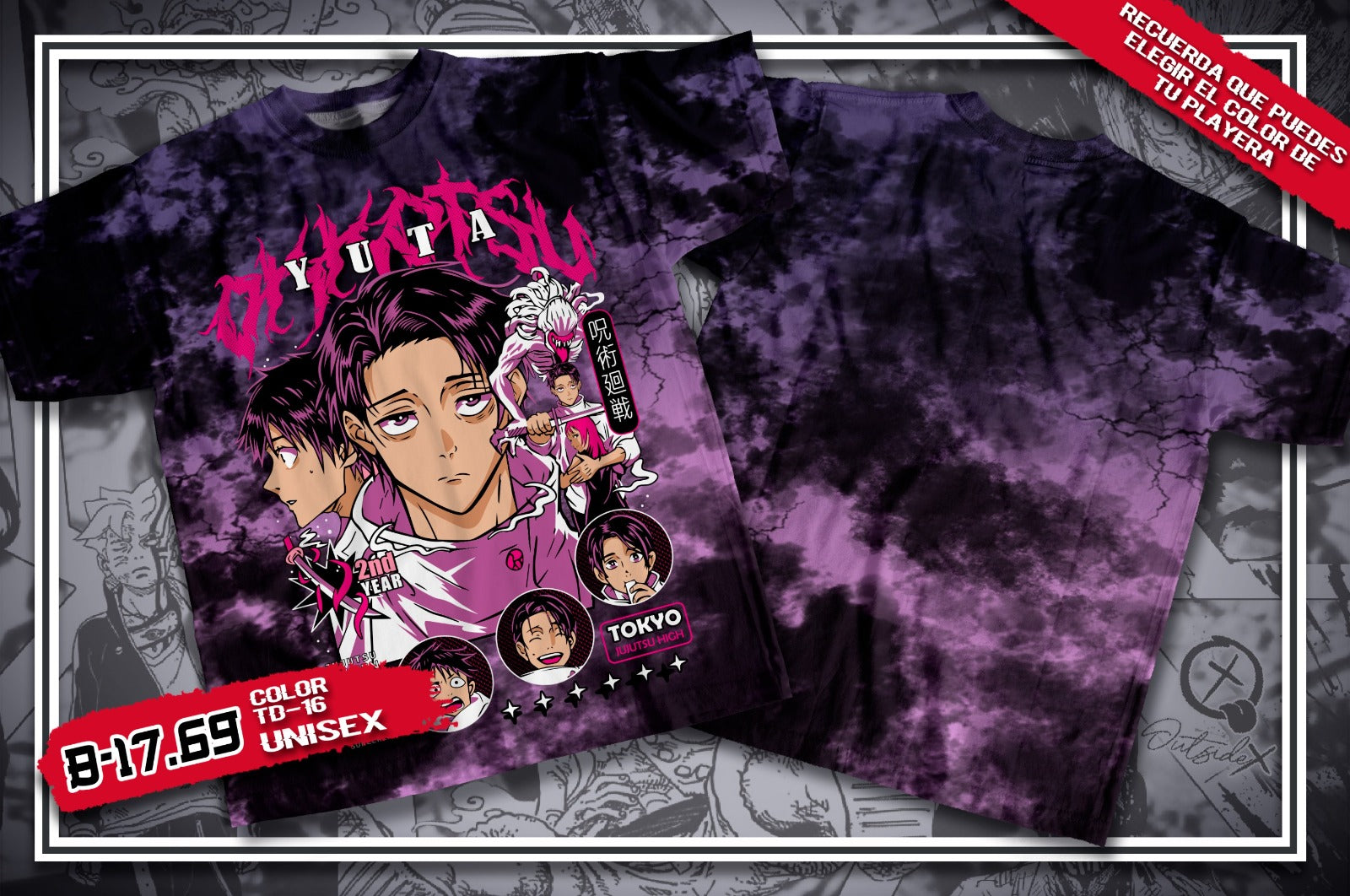CAMISETA YUTA OKKOTSU