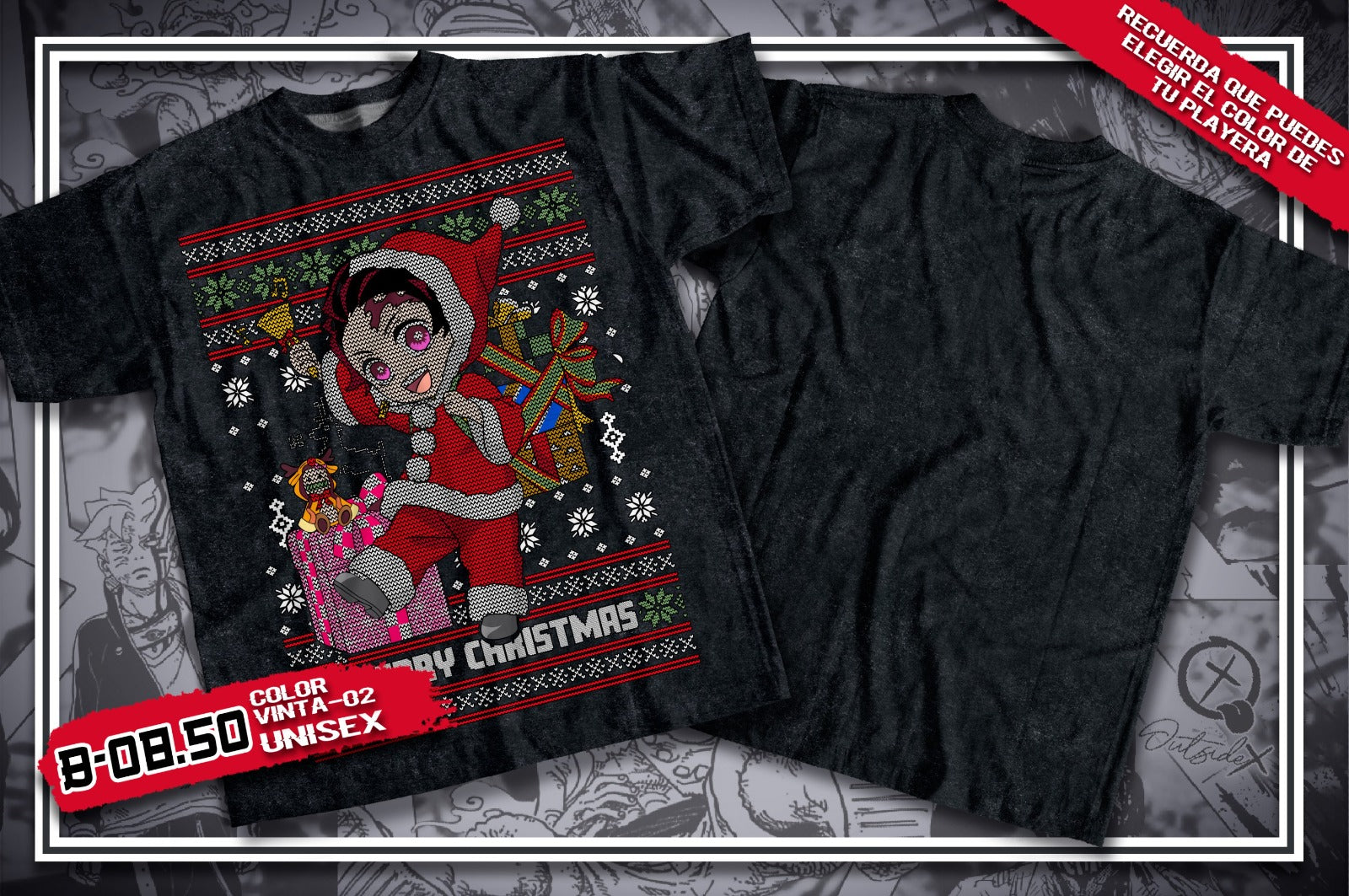 CAMISETA CHRISTMAS DEMON