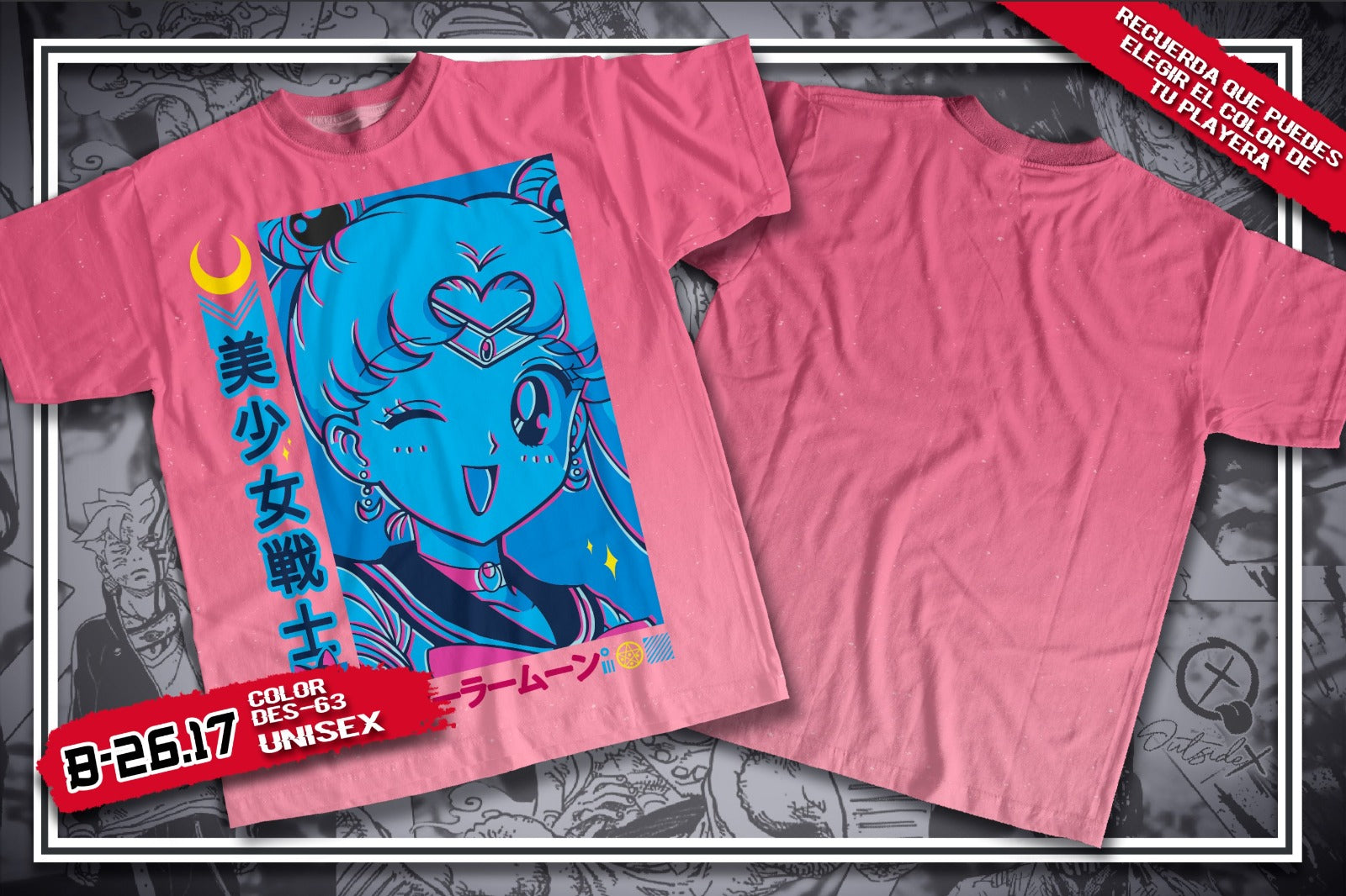 CAMISETA SAILOR MOON